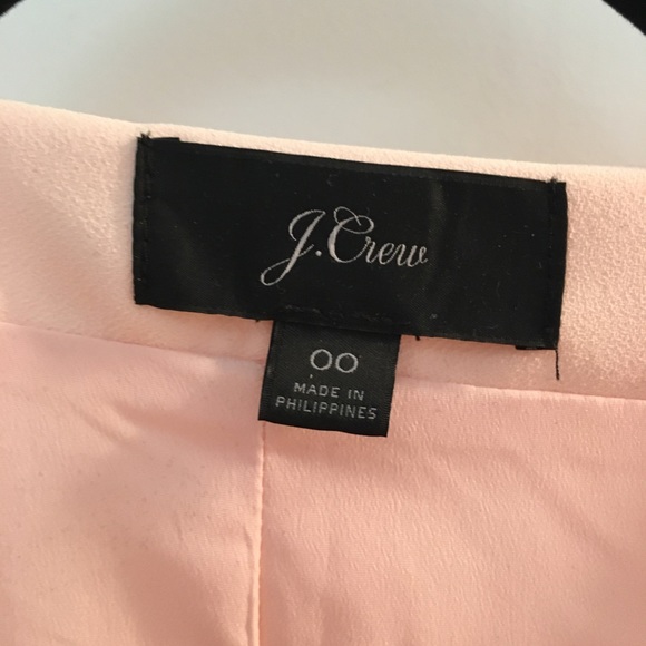 J. Crew crepe light pink wrap dress. NWOT - Picture 4 of 5